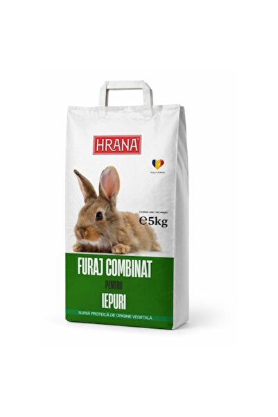 Hrana Hrană granulată pentru iepuri HRANA, 5kg, Hrană completă pentru creșter...