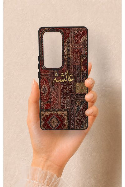 Vip Case Vivo V30 Compatible Vintage Carpet Patterned Silicone Case