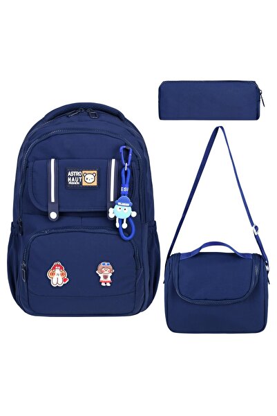 ULTIMATE BAG مجموعة حقائب مدرسية فاخرة للغاية مع حقيبة غداء مبطنة بالكامل وحا...