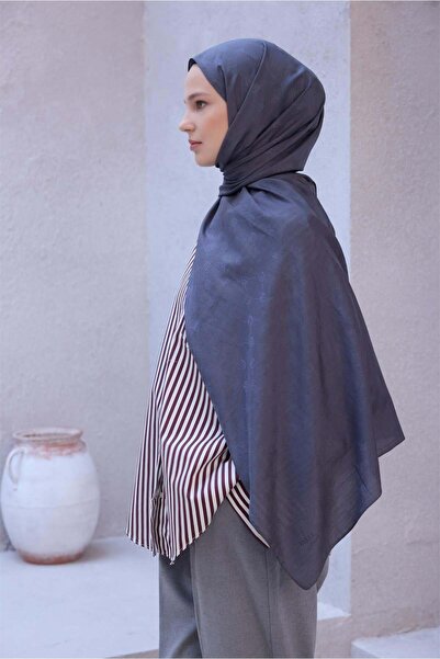 Belli Fresh Monogram Shawl 3 Anthracite 106