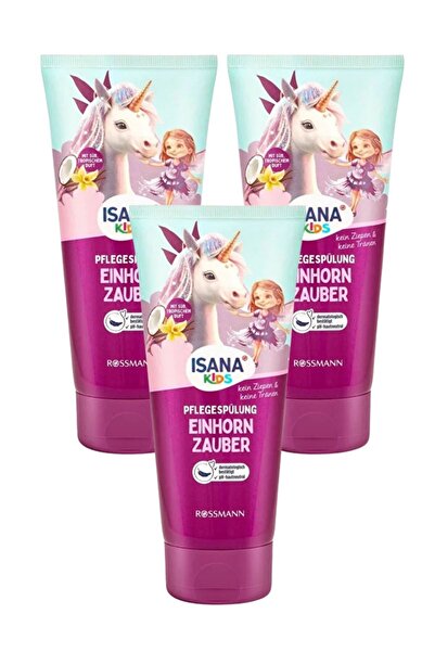 Isana Kids Saç Bakım Spreyi Unicorn 200 ml (3 Adet)