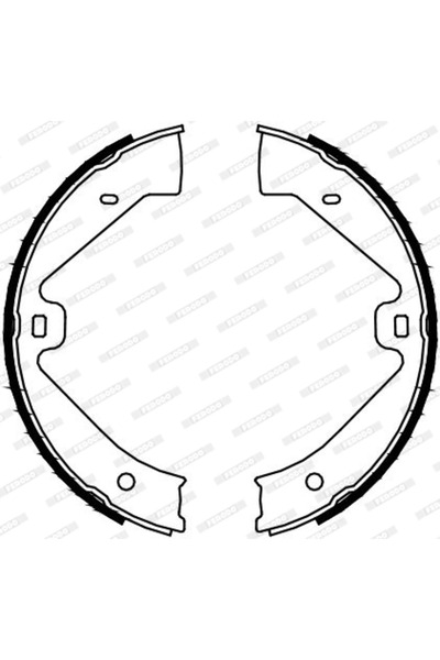 FERODO Set Saboti Frana Frana De Mana Porsche Cayenne Vw Touareg 2007-2018
