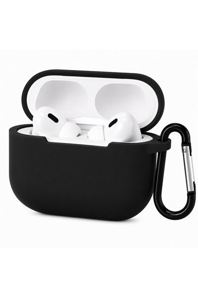 OEM Husă de silicon pentru AirPods Pro 3, Negru