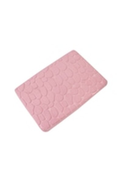 OEM Covorase baie, 40x60cm, roz, material sintetic, set 1PC