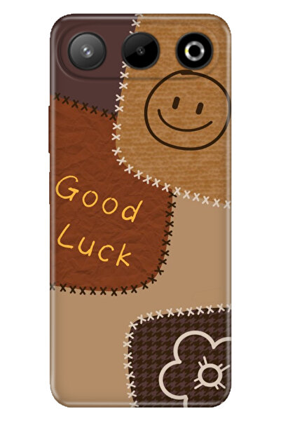 General Mobile Gm 26 5G (G905) Kılıf Retro Art Desenli Esnek Silikon Good Luck