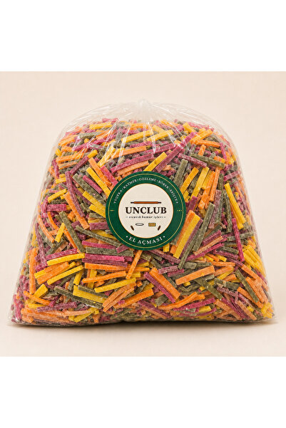UNCLUB İnce Uzun Sebzeli Erişte/Makarna 1000gr