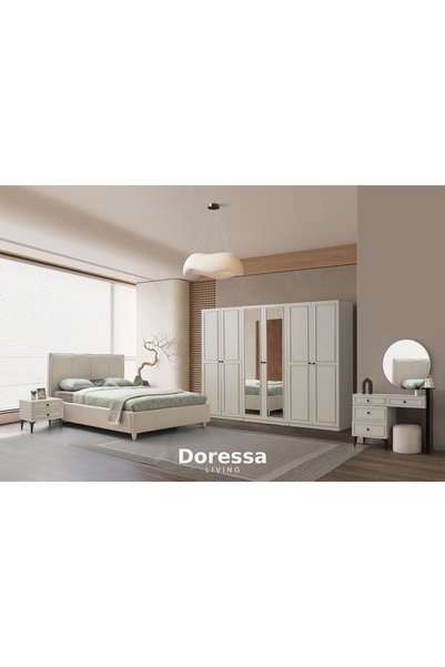 Doressa Living Lenta 6 Kapılı Yatak Odası Takımı