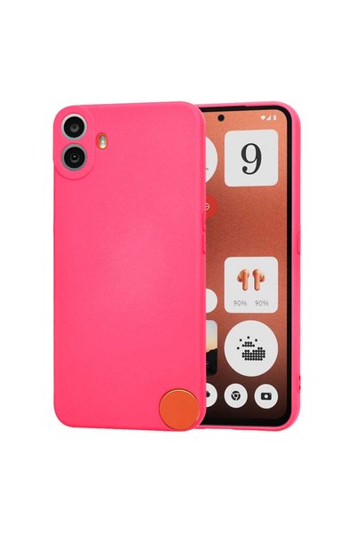 Techsuit Case for Nothing CMF Phone 1, SoftFlex, fuchsia - fuchsia