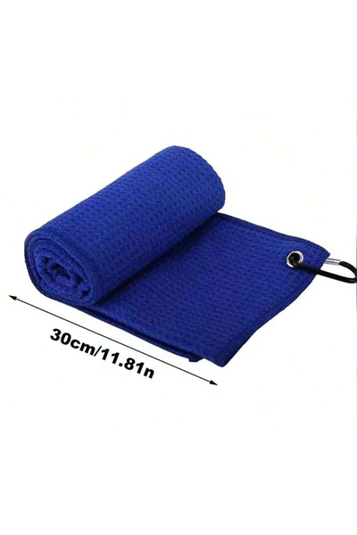 Choice Blue Multi-Color Golf Towels (Cross-Border In-Stock) - Ultra-Fine Fibe...