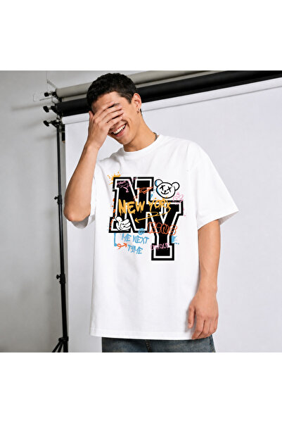 Ingift Ουνισέξ Υπερμεγέθες T-Shirt, Εξατομικευμένο, Συλλογή Street Wear με Σχ...
