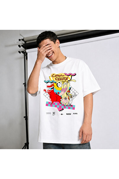 Ingift Ουνισέξ Υπερμεγέθες T-Shirt, Εξατομικευμένο, Συλλογή Street Wear με Σχ...