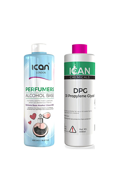 Ican London Perfume Making Kit – 500ml Perfumers Alcohol Base & 500ml DPG Sol...