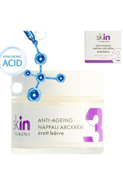 Yamuna skIN – Crema de zi cu Acid Hyaluronic pentru ten matur