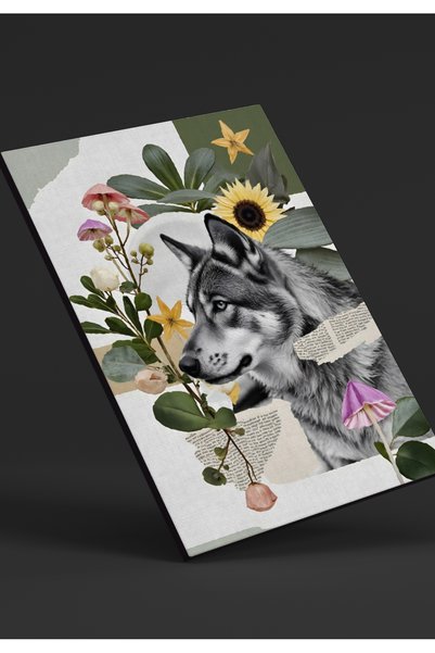 VECTORART Natural | Decorative Wall Frame | Premium Sticker & Lamination on 3mm Wooden Board | Size: 60 × 40 cm