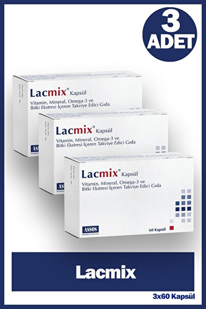 Assos Lacmix 60 Kapsül 3 Adet