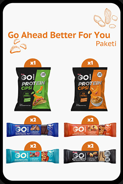 Ülker GO AHEAD Better For You - Karışık Paket