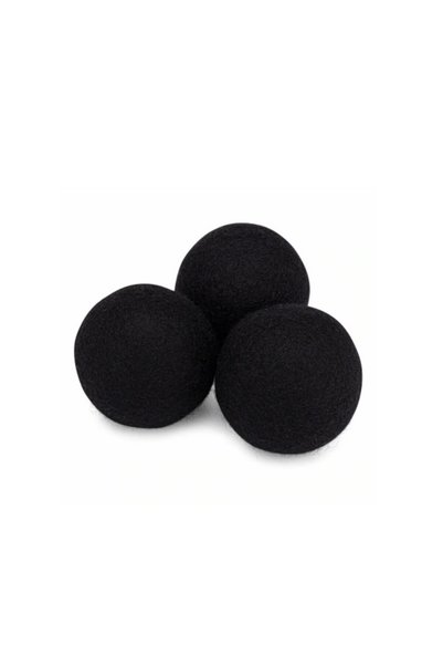 Smart wash Set de 6 bile pentru uscător, Smart Wash, lână, negru