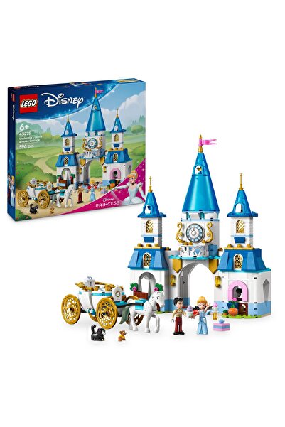LegoPazar LEGO Disney Princess Castelul și Caleaua Cenușăresei, Jucărie pentr...