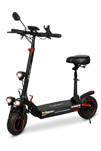 CRONY 2000W Motor Electric Scooter with Seat Large Lcd Display 48V Battery Di...
