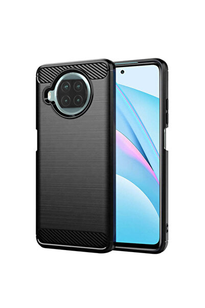 Techsuit Case for Xiaomi Mi 10T Lite 5G, Carbon Silicone, black - black