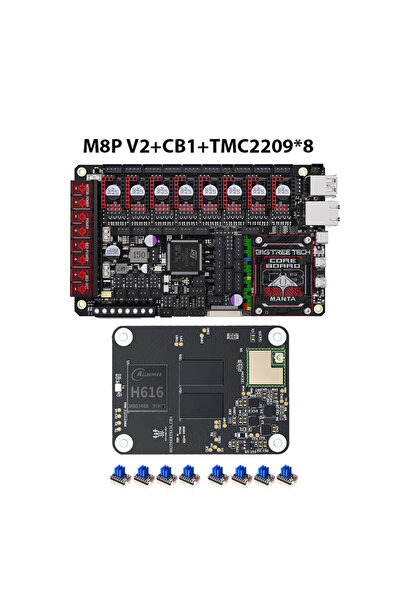 Choice7 M8P V2 CB1 TMC2209x8 BIGTREETECH Manta M8P V2.0 Motherboard STM32H723...
