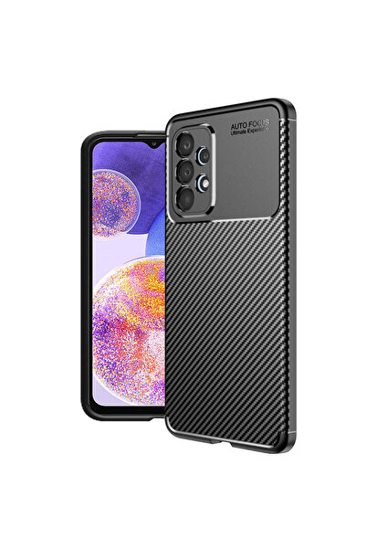 Techsuit Husă pentru Samsung Galaxy A23, Fibră de carbon, negru - negru