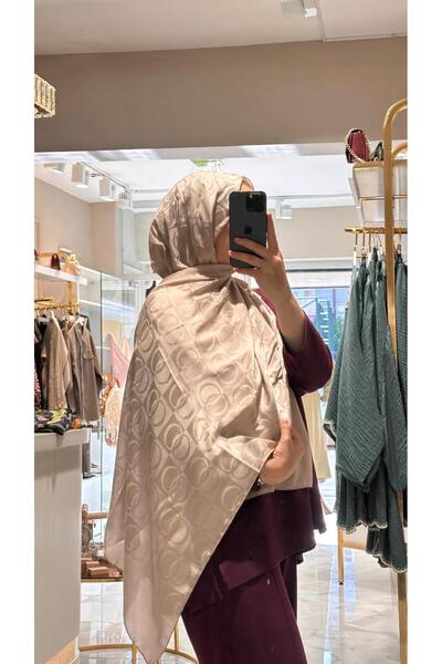 NO BRAND Dama Desen Pamuk Viskon Şal