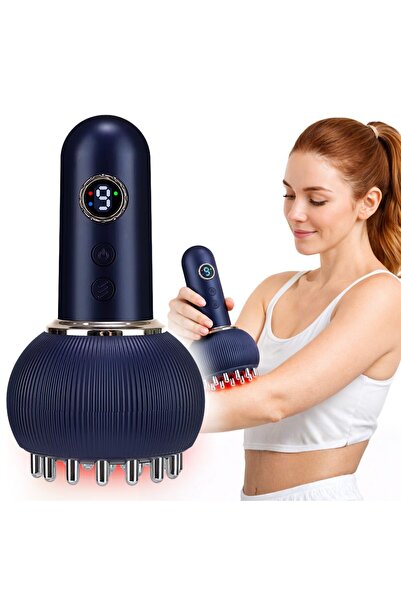 Jovieli Aparat de Masaj Profesional 4in1, Dispozitiv pentru Masaj cu Caldura ...