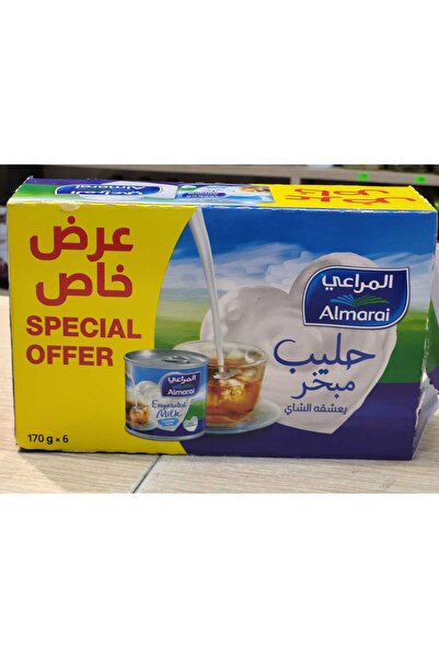 Genel Markalar Almarai Tam Yağlı Evaporated Milk 170 g | Çay ve Tatlılar İçin...