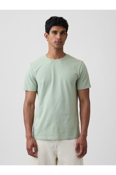 GAP Erkek Açık Yeşil Everyday Soft T-Shirt
