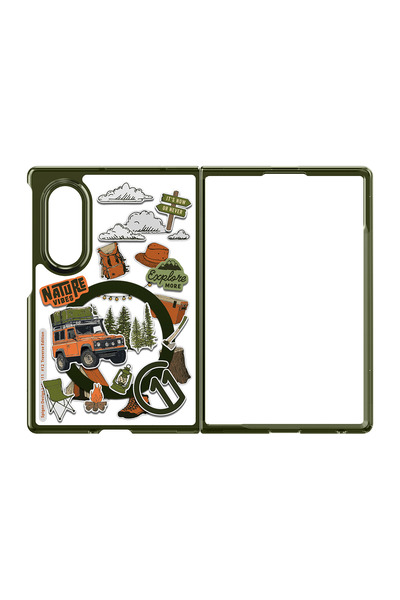 Samsung Galaxy Z Fold8 Magnetic Case (Adventurer) - Multi-Color