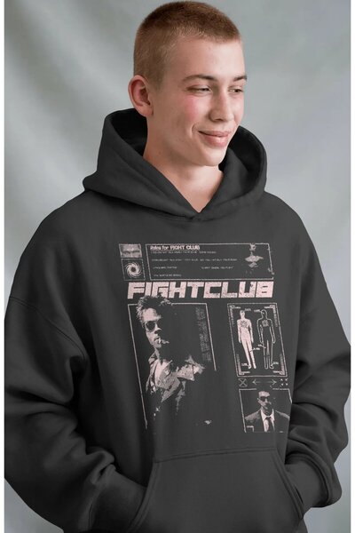 SEVBANO Legendary Movie Fight Club Tyler Durden Pre-Printed Unisex Oversize P...
