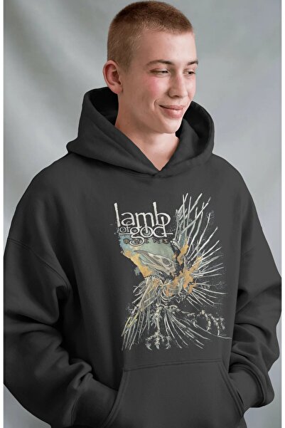 SEVBANO Lamb Of God Ροκ Μέταλ Μουσικό Συγκρότημα Προεκτυπωμένο Unisex Oversiz...