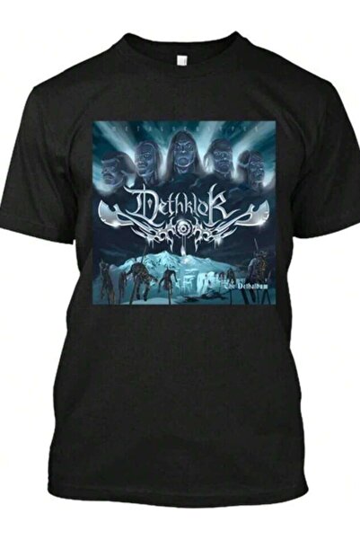 4CR جديد! تي شيرت Dethklok The Deth ذو الشعار الموسيقي الشهير مقاس S-4XL
