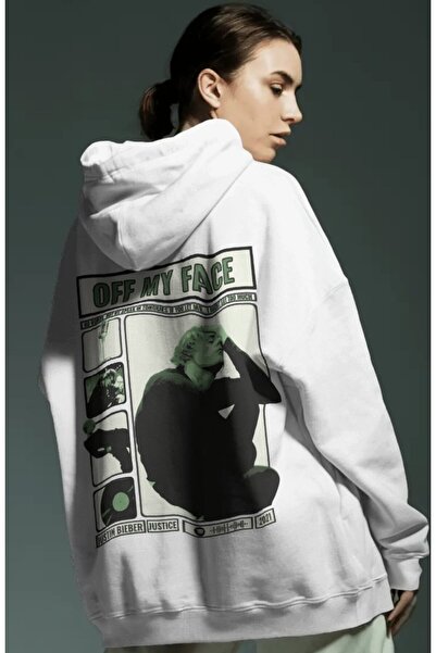 SEVBANO Justin Bieber Off My Face Singer Μπλούζα με στάμπα στην πλάτη Unisex ...