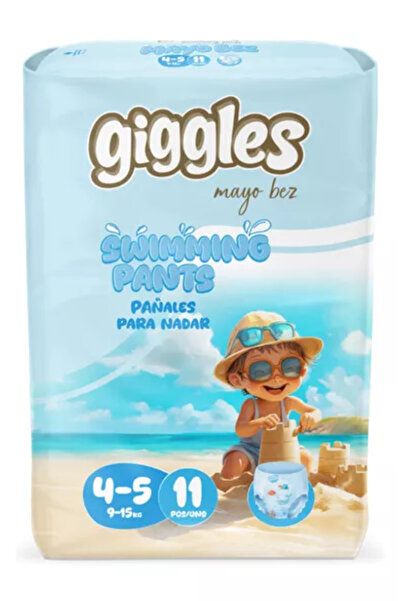 giggles Scutece-chiloțel pentru apă, 9-15 kg, 11 bucăți, Bebeluși