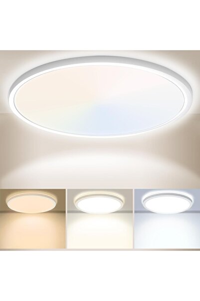 Dotail LED плафон, 24W, 3200 lm, регулируема цветна температура 3000K–4500K–6...