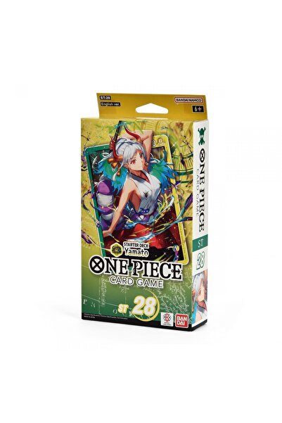 ONE PİECE Pachet de început TCG ST28 Yamato Verde Galben EN