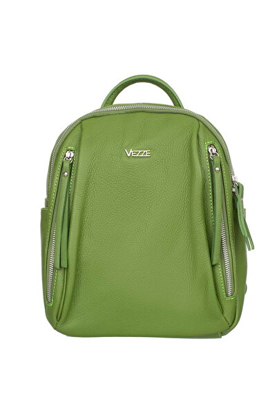 vezze Rucsac din piele Aiuto Verde