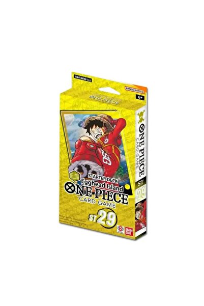 ONE PİECE Pachet de început TCG ST-29 Egghead Yellow EN