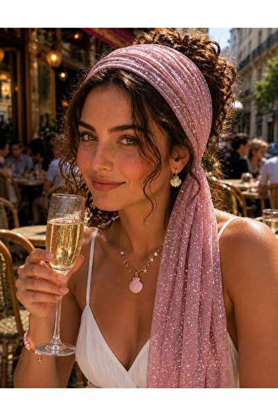 Evendi Scarf, Pink