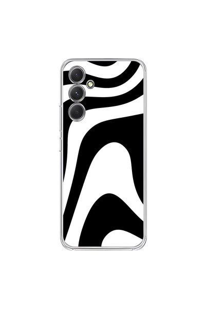 PPKin Samsung Galaxy A54 Compatible Wallpaper 10 Designs Transparent Case