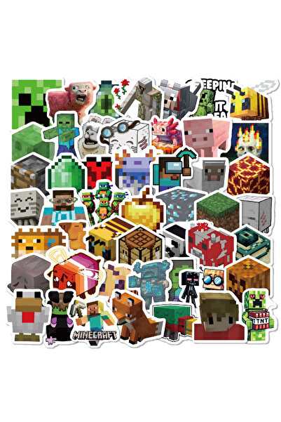 Choice Bandai 100Pcs 50/100pcs Game My World Stickers DIY Laptop Car Bike Gra...
