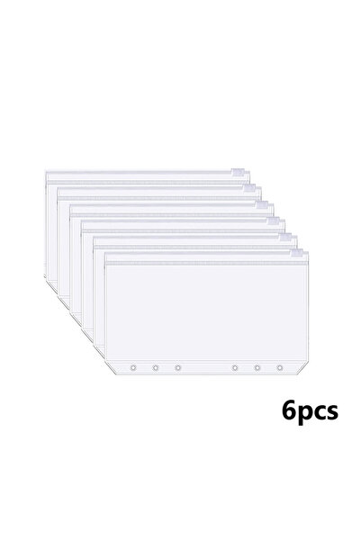 Choice6 zipper Bag A6 Planner Notebook Agenda Budget Workbook French Budget E...