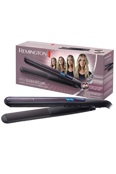 Remington S 6505 Pro Placă de îndreptat părul pentru bucle elegante, Negru, U...