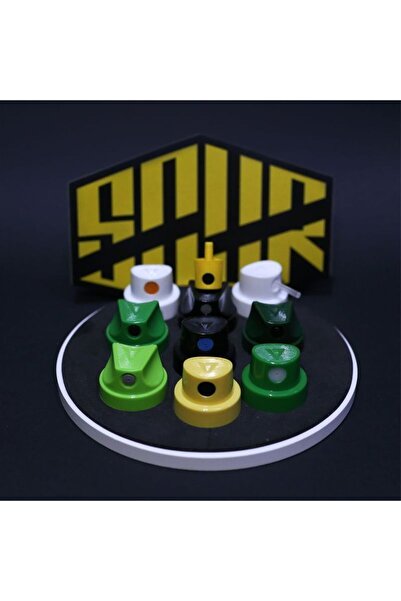 Choice 6 nozzles randomly 6/10pcs Graffiti Cap Germany Graffiti Nozzle Differ...