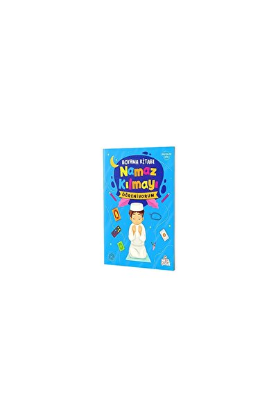 Nesil Çocuk Yayınları Namaz Kılmayı Öğreniyorum Boyama Kitabı 3 - 5 Yaş Kolektif Yazar