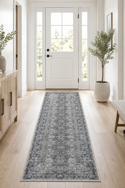 Homefesto Modern Dekoratif Halı – Makinada Yıkanabilir, Kaymaz Taban, İnce Salon Halısı, Mutfak Halısı ve Yolluk