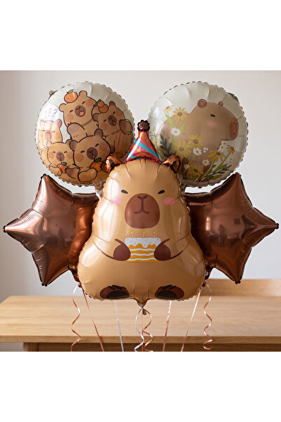 Genel Markalar Capybara 5 li folyo balon set