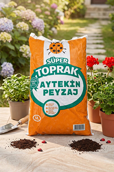 Yüce Tarım Aytekin Peyzaj Bitki Yetiştirme Toprağı-Torf 5 L